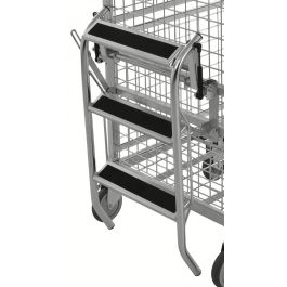 Kongamek folding step ladder for KM9000 shelf trolley