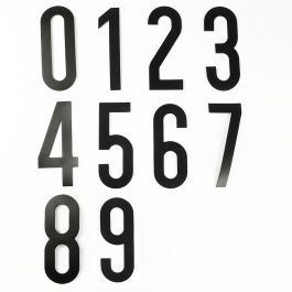 Selvklebende tallsett (0 til 9)