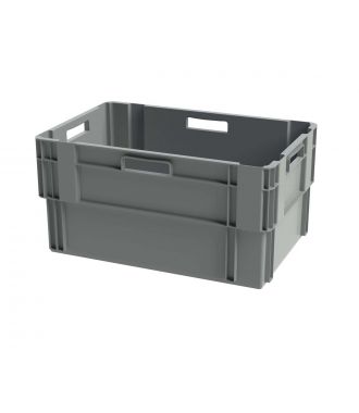 Euronorm stabelbar kasse, 400x600x300 mm